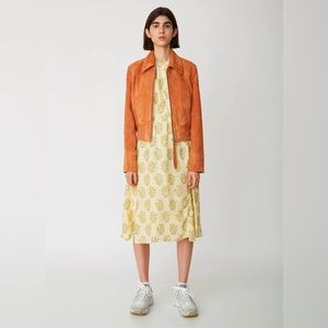 Acne Studios Loranne Suede Jacket